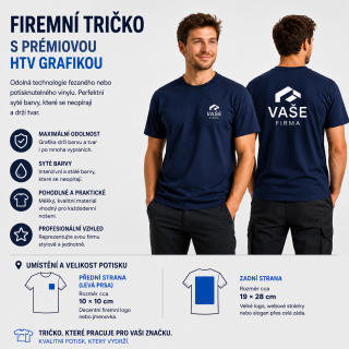 Firemní tričko s potiskem